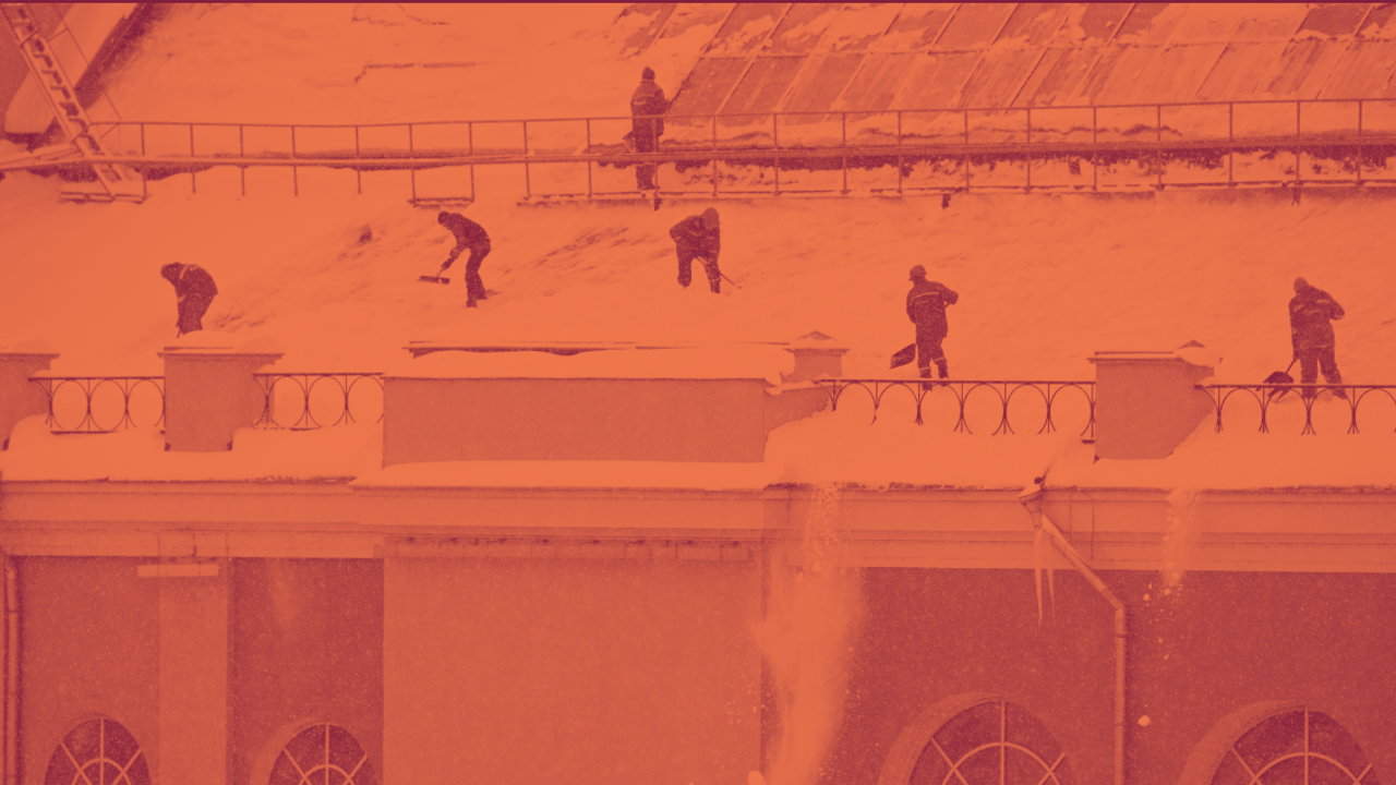 Московские сугробы снова бьют рекорды